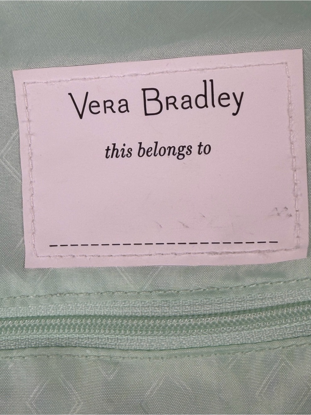Vera Bradley Large Quilted Travel Laptop Backpack Blue Floral Carry On - Picture 13 of 13